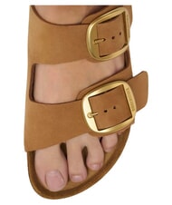 BIRKENSTOCK ARIZONA BIG BUCKLE pantoufle sandale vison - Chaussures Femme - 7