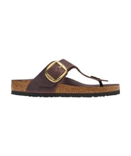 BIRKENSTOCK GIZEH BIG BUCKLE HEX pantoufle en cuir - Chaussures Femme