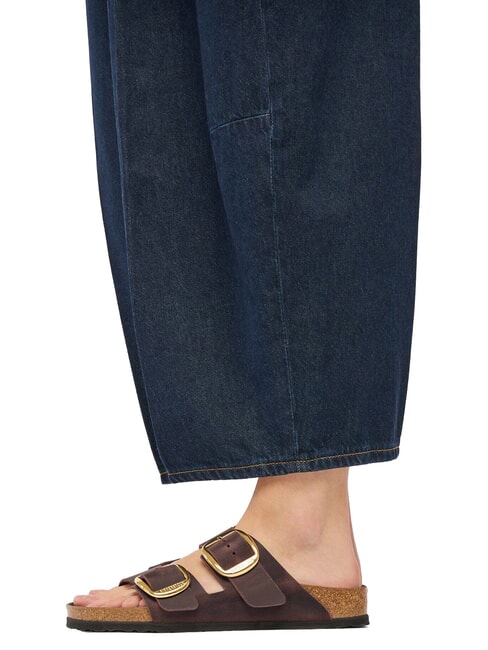 ARIZONA BIG BUCKLE HEX pantoufle sandale en cuir huil&eacute; La Habana - Chaussures Femme