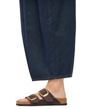 BIRKENSTOCK ARIZONA BIG BUCKLE HEX pantoufle sandale en cuir huil&eacute; La Habana - Chaussures Femme - 6