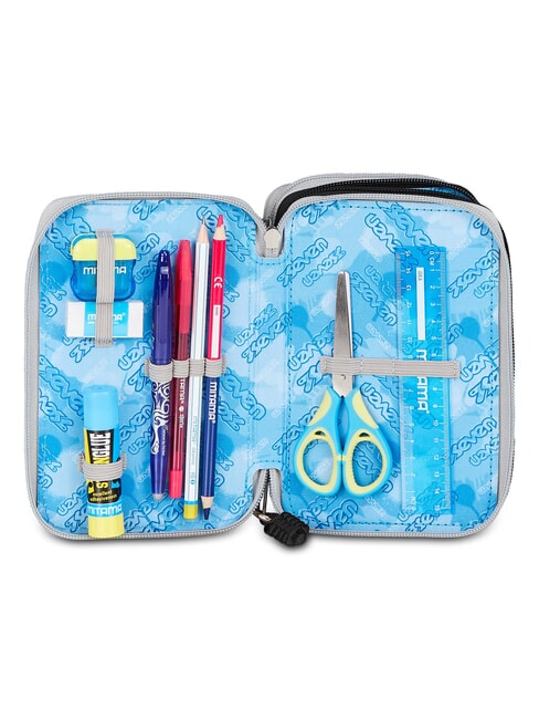 SHADOWS OF COLOR Trousse &agrave; crayons avec kit scolaire gris neutre - &Eacute;tuis et Accessoires