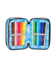 SEVEN SHADOWS OF COLOR Trousse &agrave; crayons avec kit scolaire gris neutre - &Eacute;tuis et Accessoires - 4