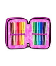SEVEN SHADOWS OF COLOR Trousse &agrave; crayons avec kit scolaire violet clair - &Eacute;tuis et Accessoires - 4