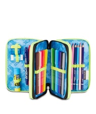 SEVEN SHADOWS OF COLOR Trousse &agrave; crayons avec kit scolaire jaune - &Eacute;tuis et Accessoires - 2