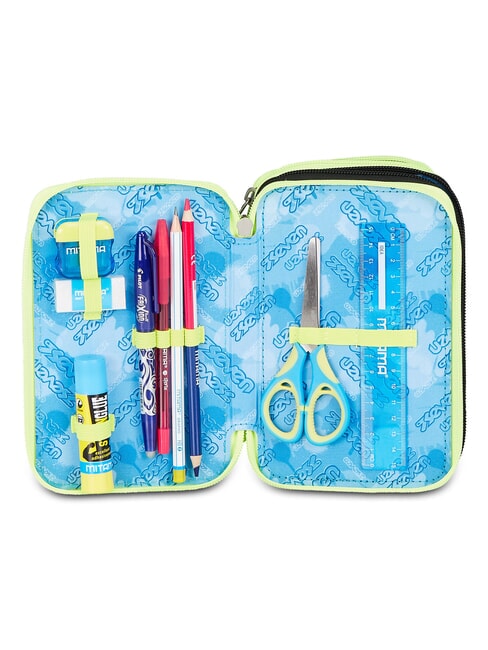 SHADOWS OF COLOR Trousse &agrave; crayons avec kit scolaire jaune - &Eacute;tuis et Accessoires
