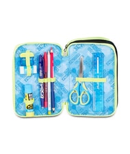 SEVEN SHADOWS OF COLOR Trousse &agrave; crayons avec kit scolaire jaune - &Eacute;tuis et Accessoires - 3