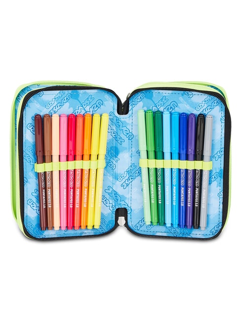 SHADOWS OF COLOR Trousse &agrave; crayons avec kit scolaire jaune - &Eacute;tuis et Accessoires