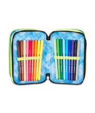 SEVEN SHADOWS OF COLOR Trousse &agrave; crayons avec kit scolaire jaune - &Eacute;tuis et Accessoires - 4