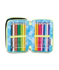 SEVEN SHADOWS OF COLOR Trousse &agrave; crayons avec kit scolaire jaune - &Eacute;tuis et Accessoires - 5