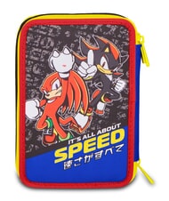 SONIC HEDGEHOG THE HEDGEHOG SPEED Trousse &agrave; crayons avec kit scolaire bleu &eacute;lectrique - &Eacute;tuis et Accessoires - 6