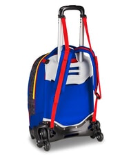 SONIC HEDGEHOG THE HEDGEHOG SPEED Sac &agrave; dos &agrave; roulettes d&eacute;tachable bleu &eacute;lectrique - Sacs &agrave; dos &agrave; roulettes - 3