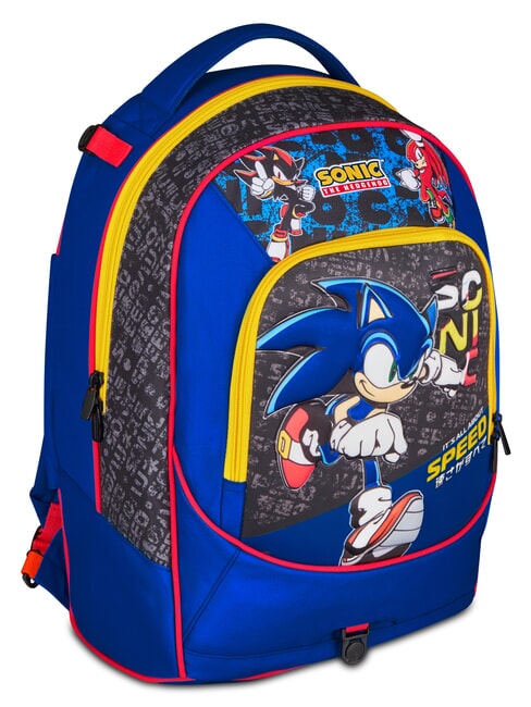 THE HEDGEHOG SPEED Sac &agrave; dos &agrave; roulettes d&eacute;tachable bleu &eacute;lectrique - Sacs &agrave; dos &agrave; roulettes