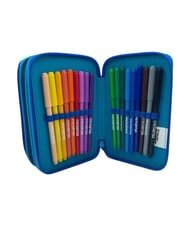 SKIFIDOL ITALIAN BRAINROT Trousse &agrave; crayons avec kit scolaire bleu &eacute;lectrique - &Eacute;tuis et Accessoires - 5