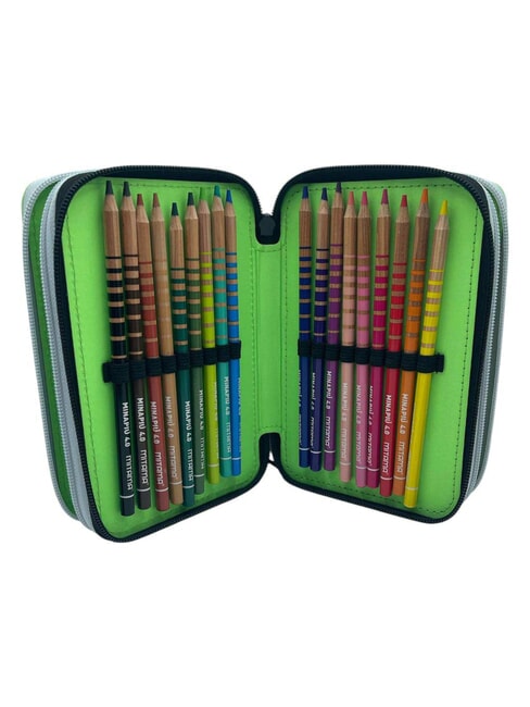 ITALIAN BRAINROT Trousse &agrave; crayons avec kit scolaire Noir - &Eacute;tuis et Accessoires