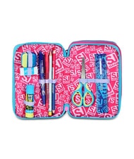 SJGANG GLOW LED UNICORN GIRL Trousse &agrave; crayons avec kit scolaire lilas doux - &Eacute;tuis et Accessoires - 3