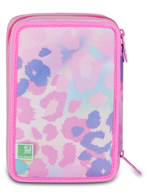 HEART BUDDY GIRL Trousse &agrave; crayons avec kit scolaire poup&eacute;e rose - &Eacute;tuis et Accessoires