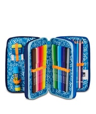 SJGANG SPACE LED BOY Trousse &agrave; crayons avec kit scolaire - &Eacute;tuis et Accessoires