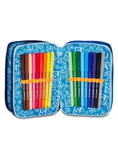 SPACE LED BOY Trousse &agrave; crayons avec kit scolaire Pineneedle - &Eacute;tuis et Accessoires