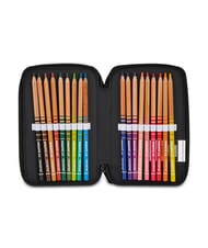 JUVENTUS WE ARE YOUTH Trousse &agrave; crayons avec kit scolaire Noir - &Eacute;tuis et Accessoires - 5