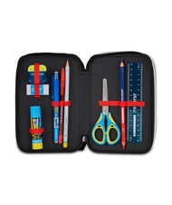 MILAN EST.1899 Trousse &agrave; crayons avec kit scolaire Milan Rouge - &Eacute;tuis et Accessoires - 3