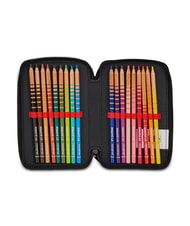MILAN EST.1899 Trousse &agrave; crayons avec kit scolaire Milan Rouge - &Eacute;tuis et Accessoires - 5