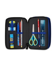 INTER OUR DESTINY Trousse &agrave; crayons avec kit scolaire bleu &eacute;lectrique - &Eacute;tuis et Accessoires - 3