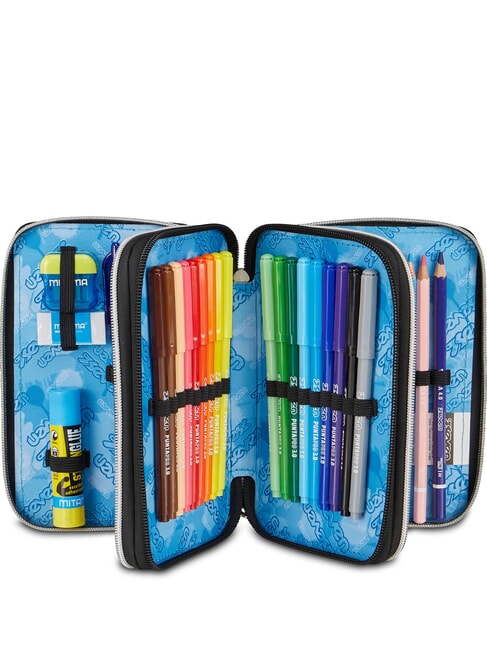 MADE OF STARS Trousse &agrave; crayons avec kit scolaire route a&eacute;rienne - &Eacute;tuis et Accessoires