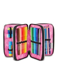 SEVEN MADE OF STARS Trousse &agrave; crayons avec kit scolaire Noir - &Eacute;tuis et Accessoires - 2