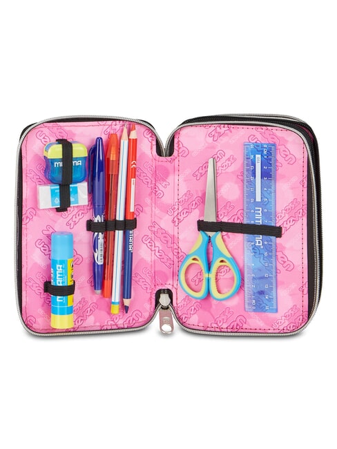 MADE OF STARS Trousse &agrave; crayons avec kit scolaire Noir - &Eacute;tuis et Accessoires