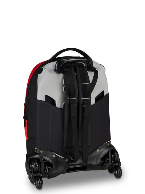 EST.1899 Sac &agrave; dos &agrave; roulettes d&eacute;tachable Milan Rouge - Sacs &agrave; dos &agrave; roulettes