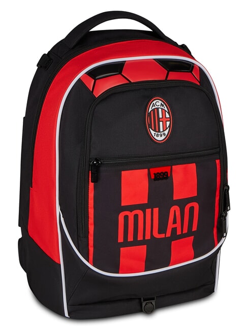 EST.1899 Sac &agrave; dos &agrave; roulettes d&eacute;tachable Milan Rouge - Sacs &agrave; dos &agrave; roulettes