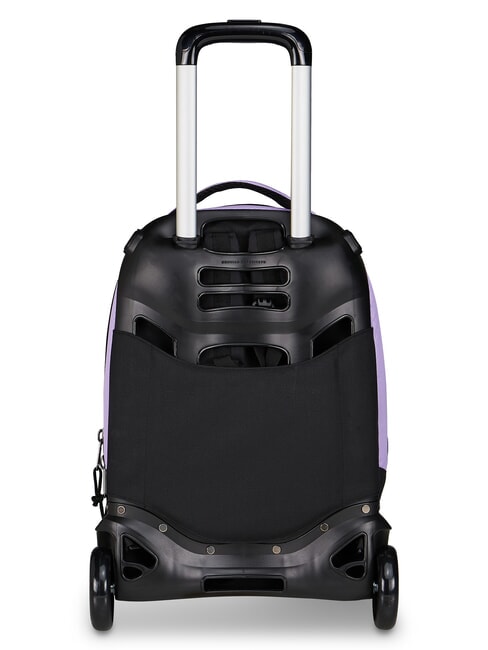 PLUS GRS LED Sac &agrave; dos trolley pour ordinateur portable 14" lilas - Sacs &agrave; dos &agrave; roulettes