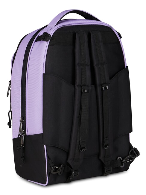 PLUS GRS LED Sac &agrave; dos trolley pour ordinateur portable 14" lilas - Sacs &agrave; dos &agrave; roulettes