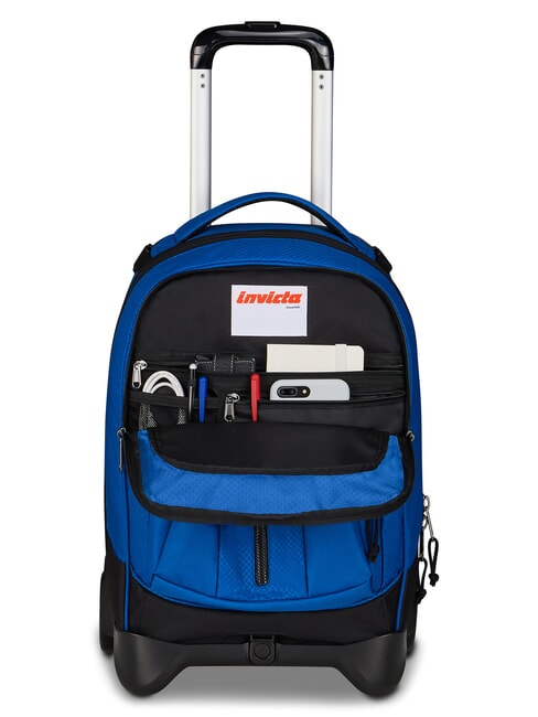 PLUS GRS LED Sac &agrave; dos trolley pour ordinateur portable 14" baleines bleues - Sacs &agrave; dos &agrave; roulettes