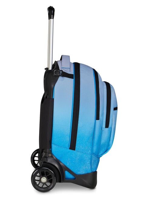 FANTASY Sac &agrave; dos &agrave; roulettes amovible &agrave; 2 roues bleu de m&eacute;thyle - Sacs &agrave; dos &agrave; roulettes