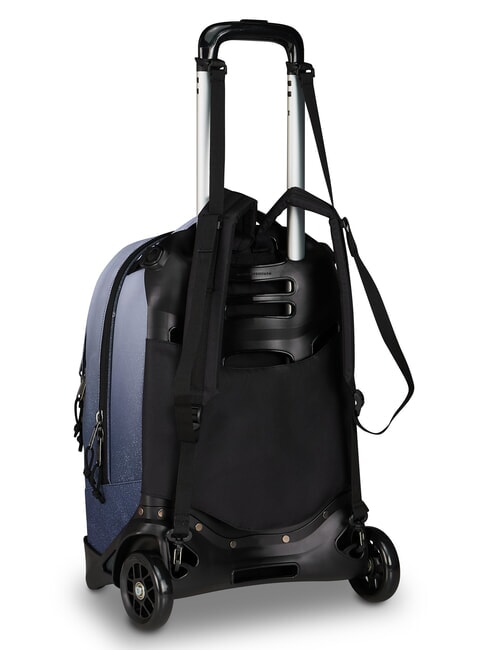 FANTASY Sac &agrave; dos &agrave; roulettes amovible &agrave; 2 roues Noir - Sacs &agrave; dos &agrave; roulettes