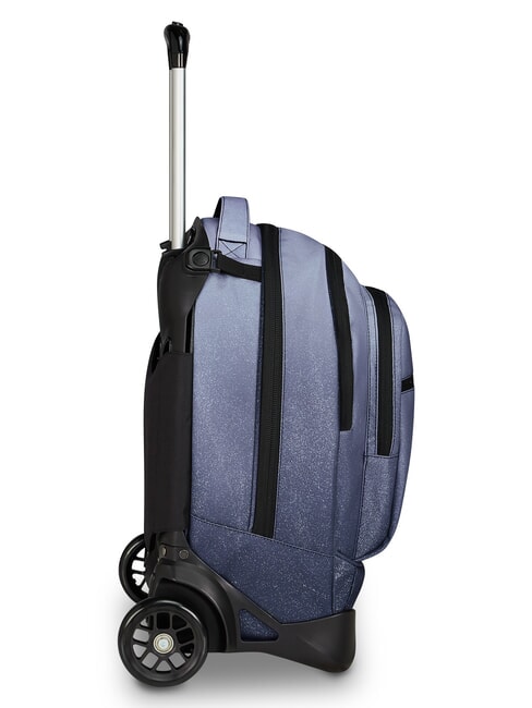 FANTASY Sac &agrave; dos &agrave; roulettes amovible &agrave; 2 roues Noir - Sacs &agrave; dos &agrave; roulettes
