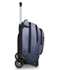 INVICTA FANTASY Sac &agrave; dos &agrave; roulettes amovible &agrave; 2 roues Noir - Sacs &agrave; dos &agrave; roulettes - 5