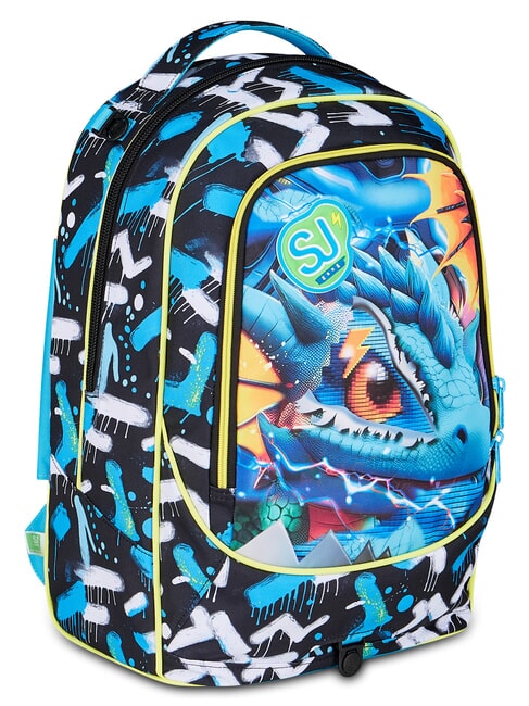 METAL DRAGON BOY Sac &agrave; dos &agrave; roulettes d&eacute;tachable bleu jacinthe turquoise - Sacs &agrave; dos &agrave; roulettes