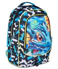 SJGANG METAL DRAGON BOY Sac &agrave; dos &agrave; roulettes d&eacute;tachable bleu jacinthe turquoise - Sacs &agrave; dos &agrave; roulettes - 6