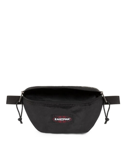 SPRINGER Sac banane noir satin&eacute; - Sacs banane