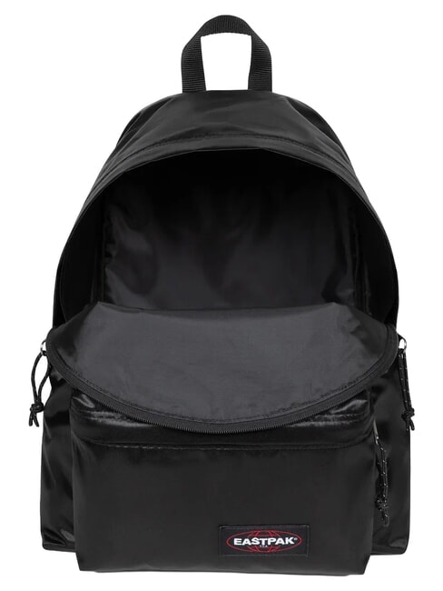 PADDED PAKR Sac &agrave; dos noir satin&eacute; - Sacs &agrave; dos pour l'&Eacute;cole & les Loisirs