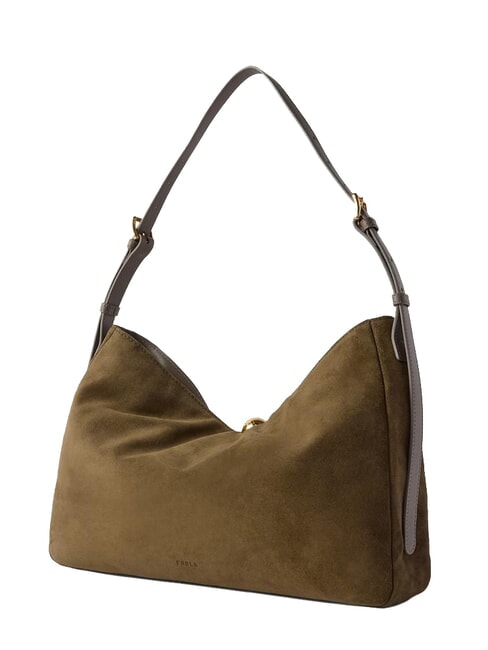 SFERA SOFT sac bandouli&egrave;re tons gris boueux - Sacs pour Femme