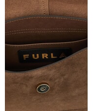 FURLA FLOW Sac &agrave; main avec bandouli&egrave;re tons chocolat - Sacs pour Femme - 4