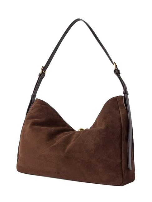 SFERA SOFT sac bandouli&egrave;re tons chocolat - Sacs pour Femme