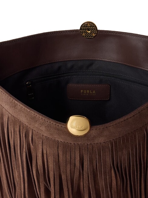 SFERA SOFT sac bandouli&egrave;re tons chocolat - Sacs pour Femme