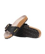 BIRKENSTOCK MADRID BIG BUCKLE sandales &agrave; une seule bride python noir - Chaussures Femme - 4