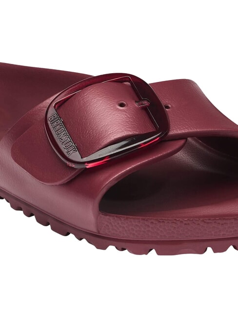 MADRID BIG BUCKLE EVA pantoufles en caoutchouc zifandel - Chaussures Femme