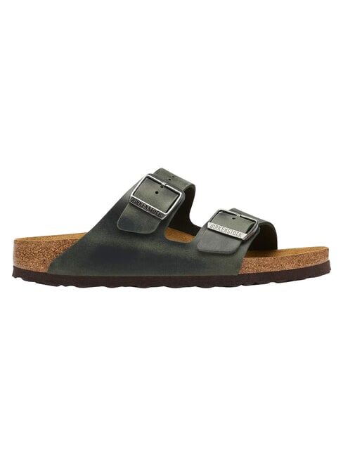 ARIZONA Sandales en cuir huil&eacute; thym - Chaussures Homme