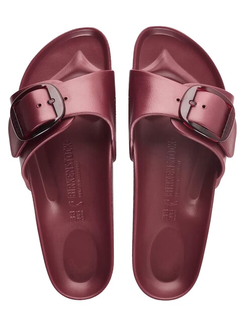 MADRID BIG BUCKLE EVA pantoufles en caoutchouc zifandel - Chaussures Femme